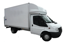 Van Hire Farnborough - Ford Luton 3.5 ton Tail Box Lift Truck - Truck hire Farnborough